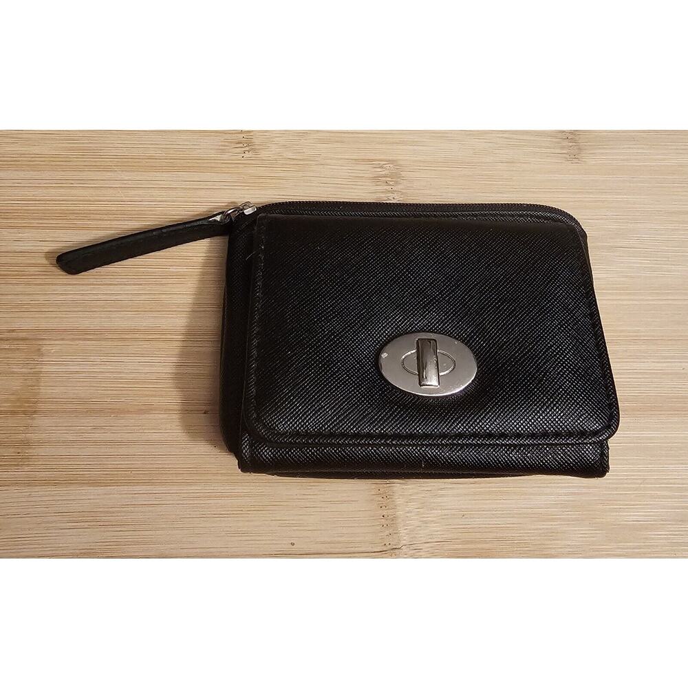Safe Harbor Trifold Black Wallet Barely Used